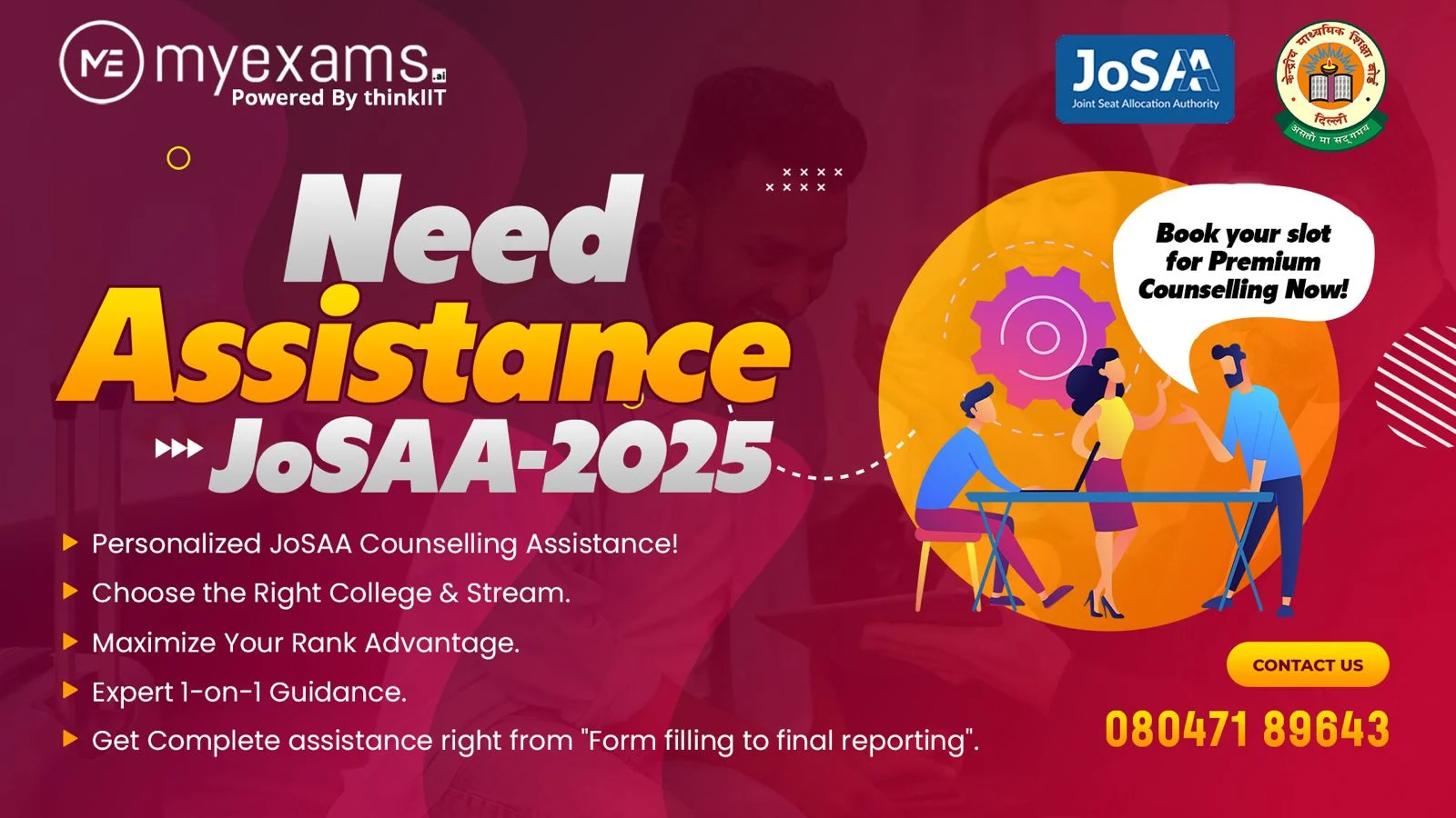 best josaa counselling guidance