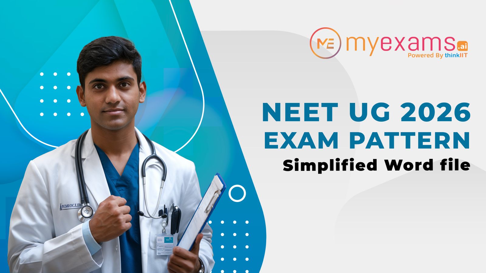 NEET UG 2026 Exam Pattern Revised – Question Distribution, Marking Scheme, Duration