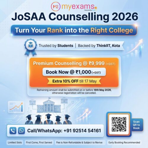 Counselling Slot Booking (₹1,000 Advance)