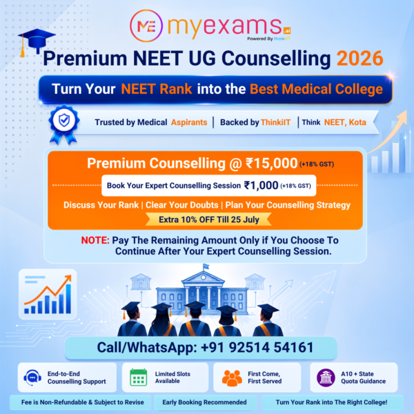 Premium NEET UG Counselling 2026(PR) NEET UG 2026 Counselling Booking Slot – ₹1,000 + 18% GST