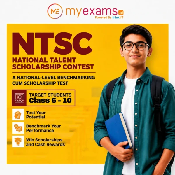 NTSC 2025 – 26 National Talent Scholarship Contest for Class 6 to 10