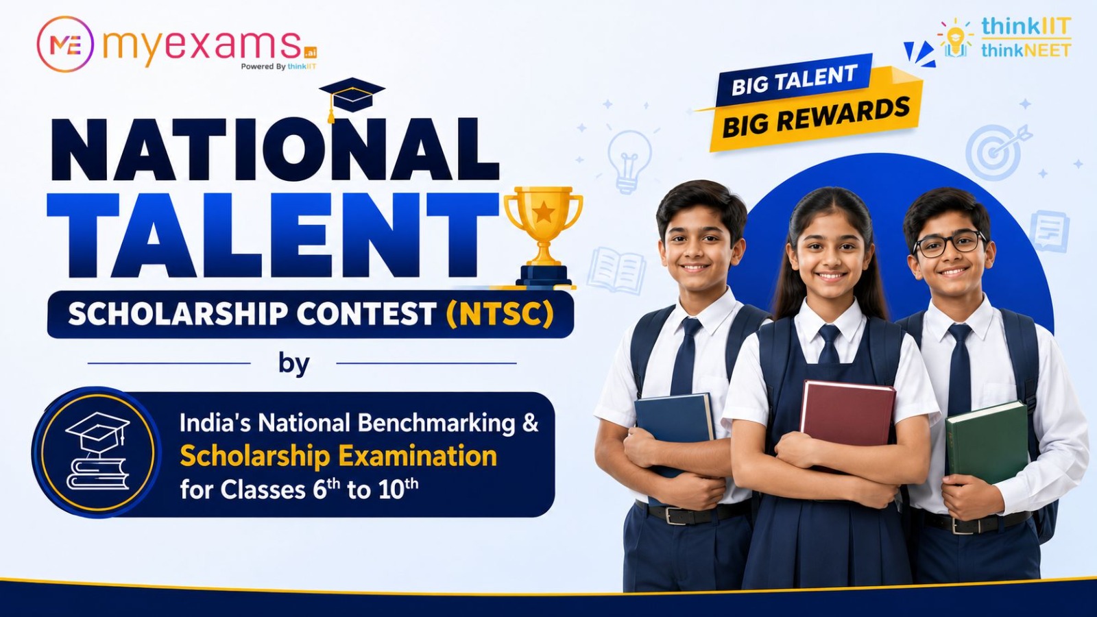 National Talent Scholarship Contest (NTSC) 2026 by MyExams.Ai