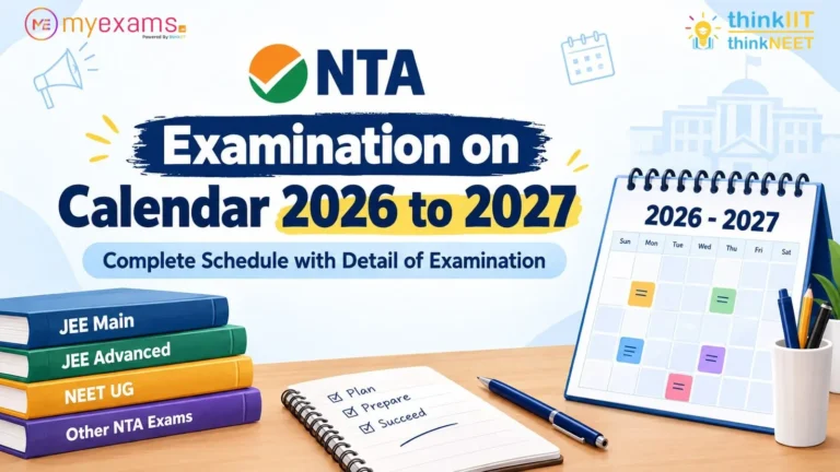 NTA Exam Calendar 2026-27: JEE Main, UGC NET & CUET PG Dates